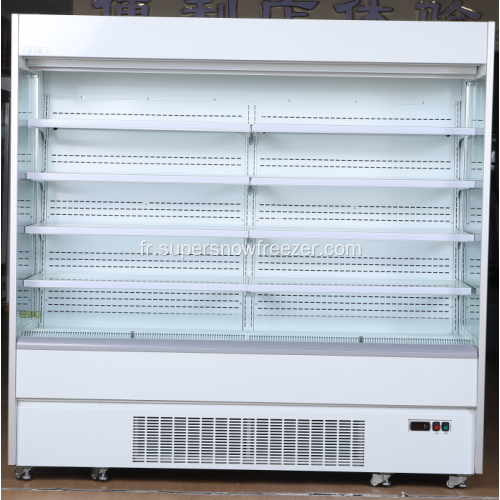 Chiller Open Multiveck Supermarket pour les produits laitiers et les boissons